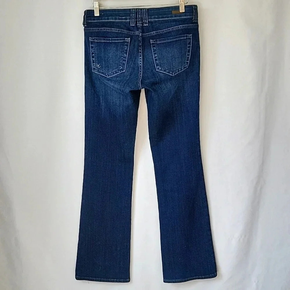 Kut from the Kloth Natalie High Rise Bootcut Jeans Dk Wash Size 6 - Picture 4 of 14